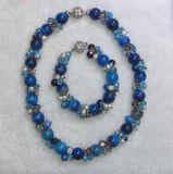 Semi Precious Stone Necklace, Fashion Necklace, Jewelry Sets <Esb01335>